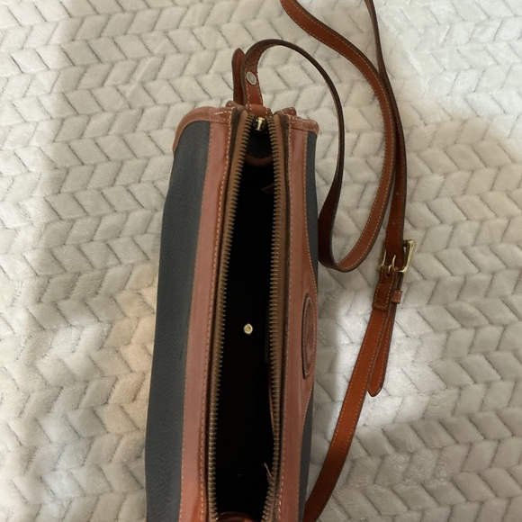 Dooney & Bourke Black and Tan Crossbody Bag - Picture 8 of 15